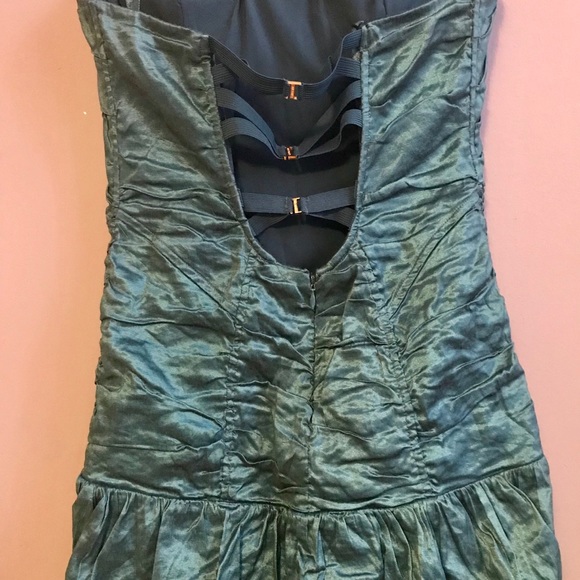 BCBG teal dress - Picture 3 of 5